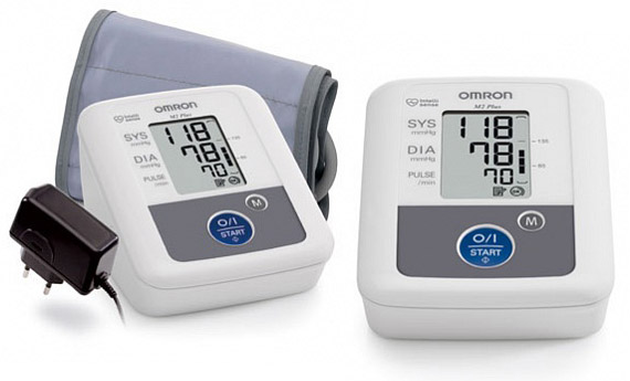 Тонометр OMRON M2 Plus - электронный автоматический на плечо Тонометр OMRON M2 Plus - электронный автоматический на плечо